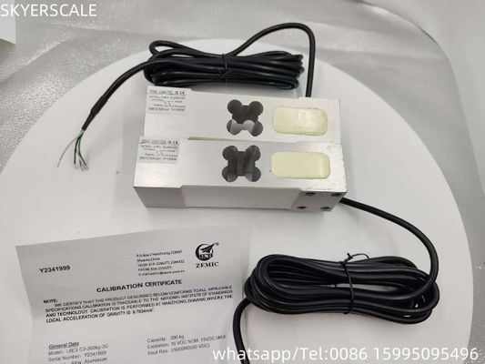 ZEMC Load Cell L6E3 อลูมิเนียมสกัดเหล็ก อิเล็กทรริคสกัดเหล็ก Sensor Weighing Single Point Pressure Sensor C3 Sensor Weighing 300kg