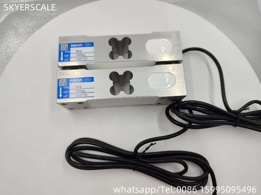 Mavin NA4 Load Cell 200kg เครื่องตรวจสอบน้ําหนักอัลลูมิเนียมแบบเหล็กเหลืองจุดเดียว สําหรับชั่งอิเล็กทรอนิกส์