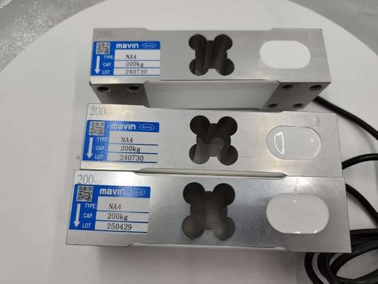 Mavin NA4 Load Cell 200kg เครื่องตรวจสอบน้ําหนักอัลลูมิเนียมแบบเหล็กเหลืองจุดเดียว สําหรับชั่งอิเล็กทรอนิกส์