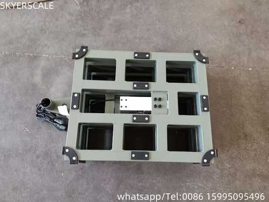 เครื่องชั่งน้ำหนักแพลตฟอร์มเหล็กคาร์บอน 40x50 ซม. 300 กก. เครื่องชั่งตั้งพื้นดิจิตอลสำหรับคลังสินค้า