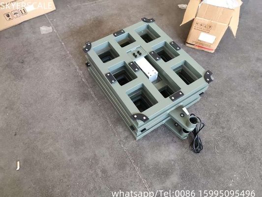 500x600mm 300kg อิเล็กทรอนิกส์ ดิจิตอล เบนจ์ อุตสาหกรรม Platform Scale สําหรับน้ําหนักหนัก