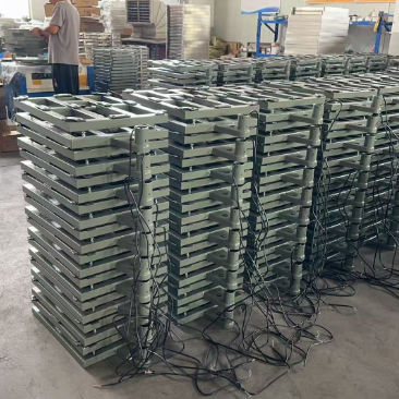 60*80 Digital Electronic 150kg/500kg Carbon Steel Bench Postal Platform Scale  100kg 150kg 300kg 500kg