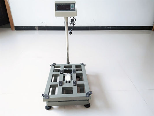 เครื่องชั่งน้ำหนักแพลตฟอร์มแบบตั้งโต๊ะขนาด 300 กิโลกรัม 600lb จอแสดงผล LED