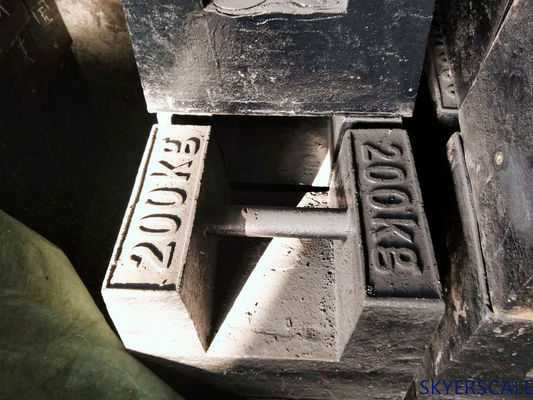 น้ำหนักทดสอบสอบเทียบเหล็กหล่อ