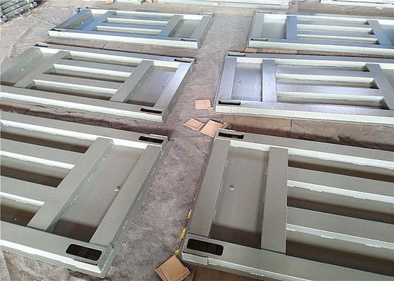Single Deck 1200×2200mm 3t 5 T เครื่องชั่งน้ำหนักตั้งพื้น