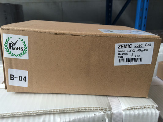 ZEMIC L6F การชั่งน้ำหนักโหลดเซลล์สำหรับอุปกรณ์ชั่งน้ำหนักอิเล็กทรอนิกส์ 50 กก. -2 ตันพร้อมการรับรองจาก OIML