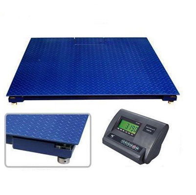 Single Deck 1200×2200mm 3t 5 T เครื่องชั่งน้ำหนักตั้งพื้น