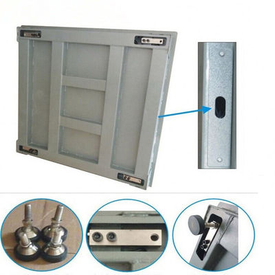 Single Deck 1200×2200mm 3t 5 T เครื่องชั่งน้ำหนักตั้งพื้น