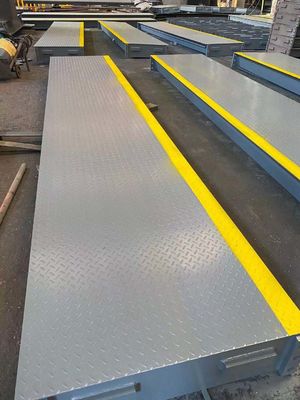 เครื่องชั่งน้ำหนักจีนผลิตเครื่องชั่งน้ำหนักรถบรรทุกขนาด 3x16m-60 ตันสำหรับรถบรรทุกชั่งน้ำหนัก