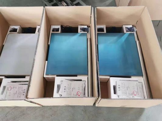 150KG 40x50cm， 45x60cm 300kg 304 สแตนเลส LCD เครื่องชั่งน้ำหนักแบบดิจิตอลแบบตั้งโต๊ะ