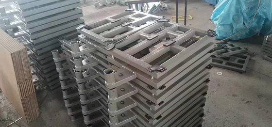 พื้นผิวเคลือบผง 1000 กก. เครื่องชั่งน้ำหนักม้านั่งเชิงพาณิชย์ 60x80 ซม