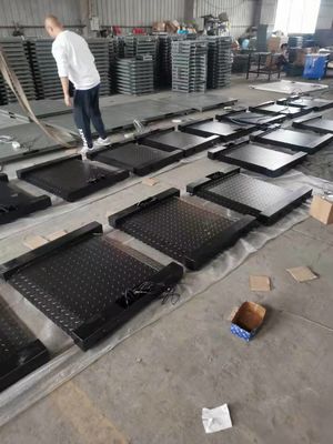 โต๊ะเดี่ยว 1.2x1.2m-3t เครื่องชั่งน้ำหนักดิจิตอล Pitless แท่นชั่งอิเล็กทรอนิกส์