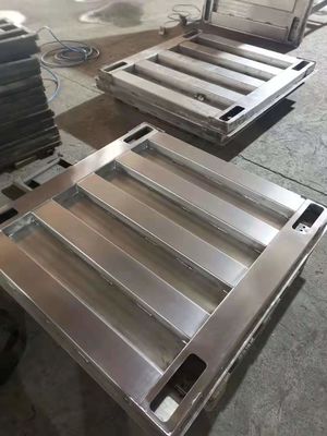 เครื่องชั่งแบบตั้งพื้นอุตสาหกรรมขนาด 1.0X1.0M 1t Pitless