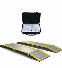 Low Profile 5T Portable Axle Scales แผ่นชั่งน้ำหนักยานพาหนะ