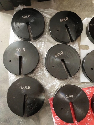 M1 20 กก. 50LB 100N การสอบเทียบ 20 กก. ตุ้มน้ำหนักทดสอบสำหรับเครื่องชั่ง