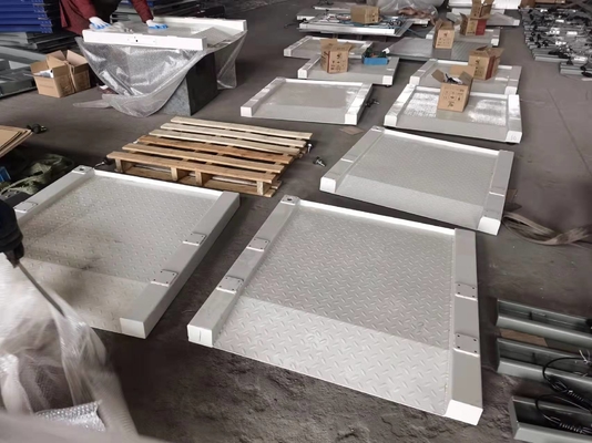 เครื่องชั่งดิจิตอลอิเล็คทรอนิคส์อุตสาหกรรมหนักรูปสี่เหลี่ยมจัตุรัส 1000kg