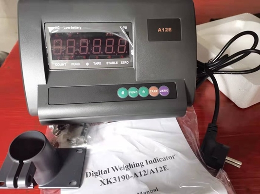 LED Electronic XK3190 A12E ไฟแสดงสถานะเครื่องชั่งดิจิตอลพร้อมกล่องพลาสติก